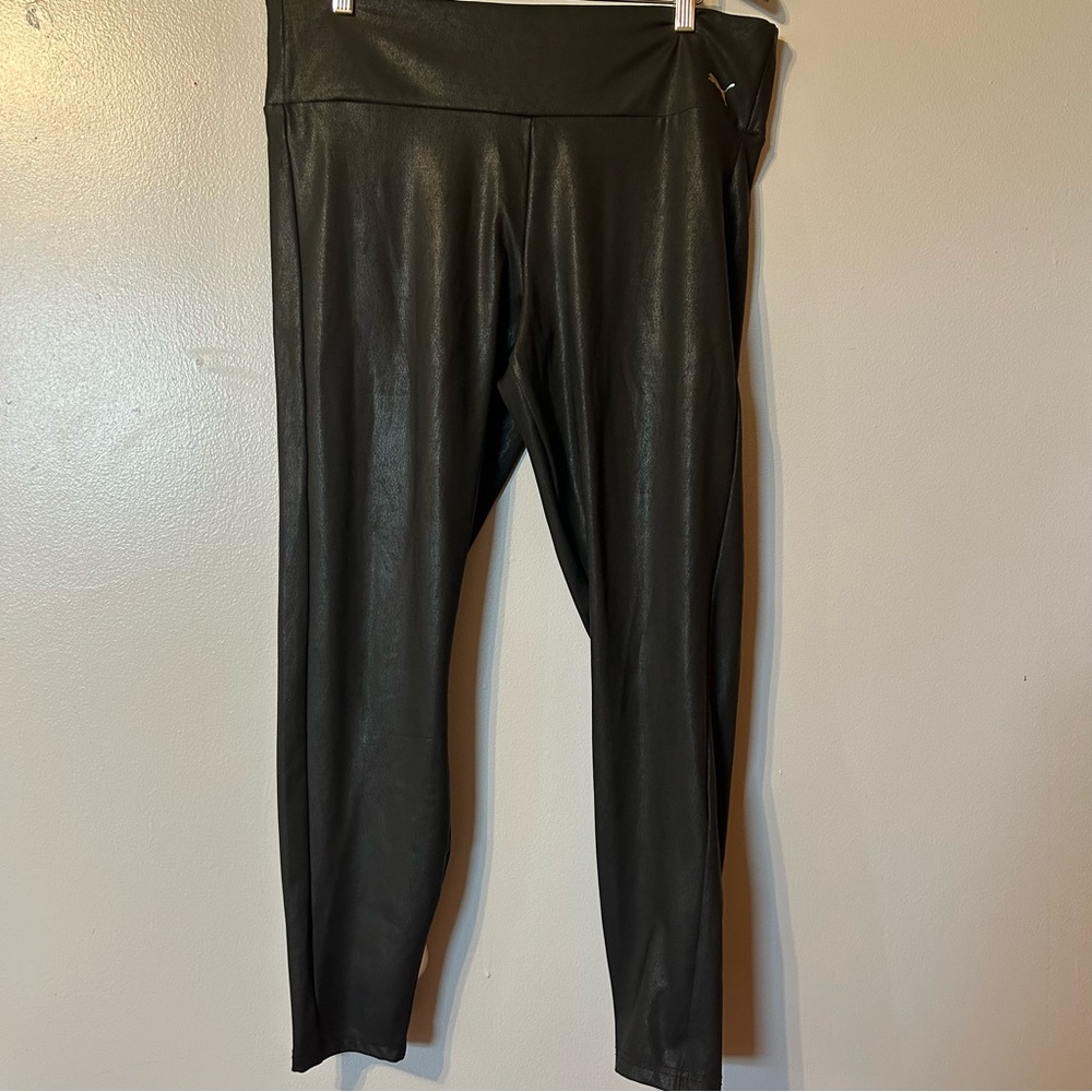 Puma Shiny Black Leggings